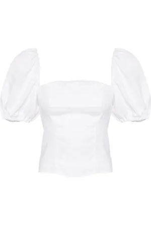 Reformation Top con mangas farol