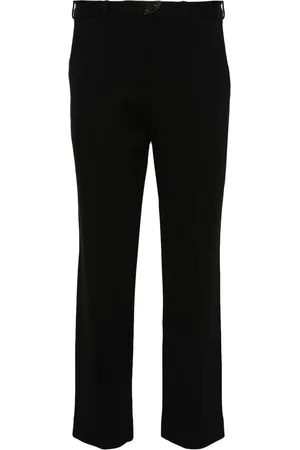 Sandro Pantalones tapered con costuras en relieve