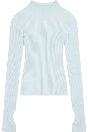 Courrèges Suéter con logo bordado