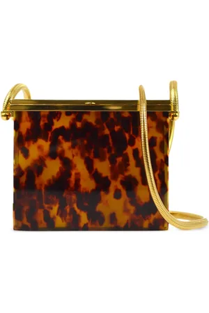 CHANEL Bolsa de hombro con efecto de carey 1997