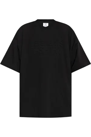 Vetements Playera con logo en relieve