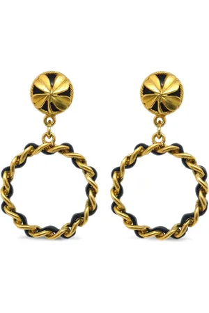 CHANEL Aretes de clip 1994