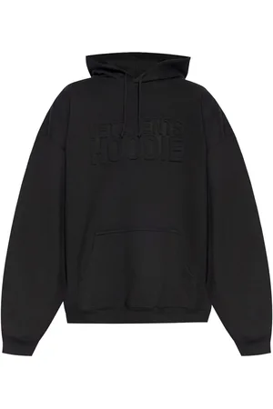 Vetements Hoodie con logo en relieve