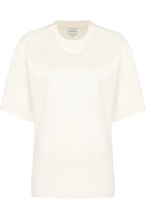 Herskind Playera con cuello redondo
