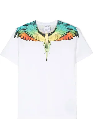 MARCELO BURLON Playera con estampado Wings