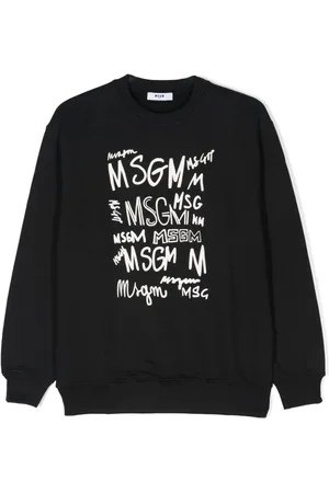 Msgm Sudadera con logo estampado