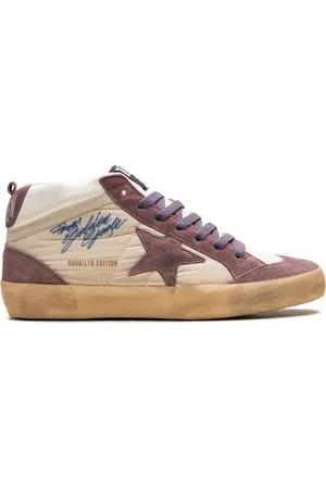 Golden Goose Tenis Mid Star Wistful Mauve/Cream/White