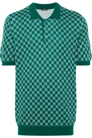 Kiton Playera tipo polo tejida con monograma