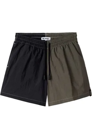 SUNNEI Shorts de playa con diseño color block