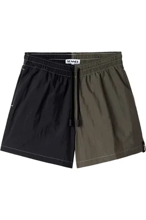 SUNNEI Shorts de playa con diseño color block