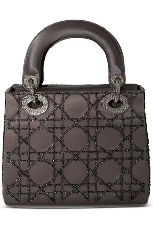 Dior Bolsa de mano Cannage Lady Dior 1998