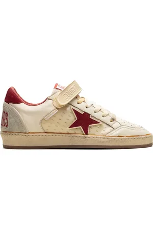 Golden Goose Tenis Ball Star White/Ice/Red