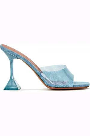 Amina Muaddi Mules Lupita con tacón 70mm