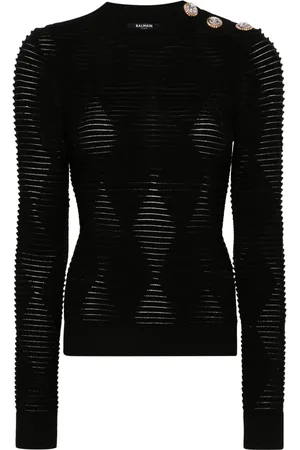 Balmain Suéter con botones en relieve