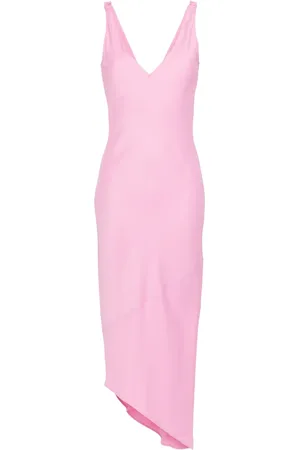 J.W.Anderson Vestido midi con cuello en V
