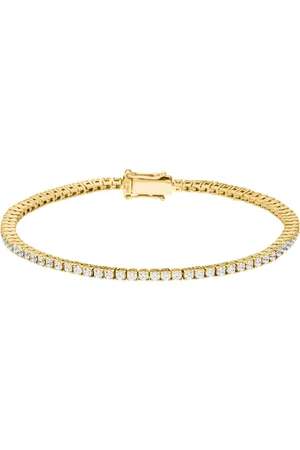 VEYNOU Pulsera tennis en oro amarillo de 18kt con diamante