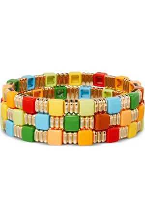 Roxanne Assoulin Set de tres pulseras The Sangria