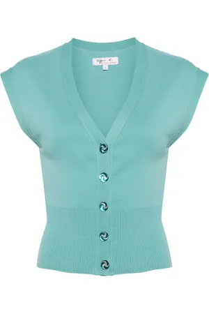 AGNÈS B. Cárdigan de tejido jersey