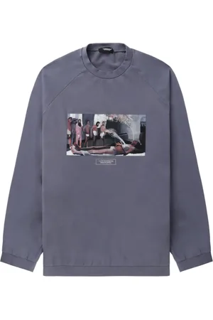 UNDERCOVER Sudadera con estampado de pintura