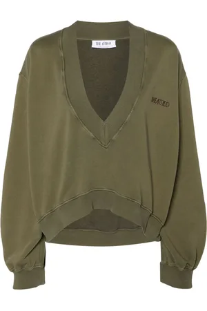 The Attico Sudadera con letras del logo