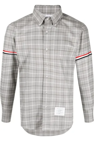 Thom Browne Camisa con estampado de cuadros