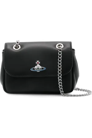 Vivienne Westwood Bolsa de hombro pequeña con placa Orb