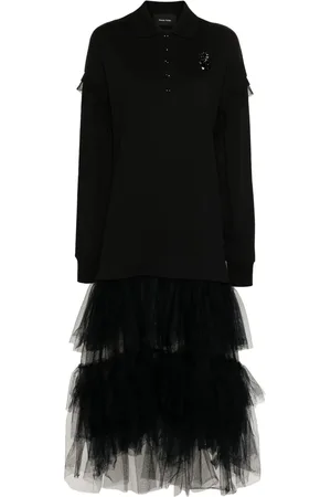 Simone Rocha Vestido con diseño de paneles
