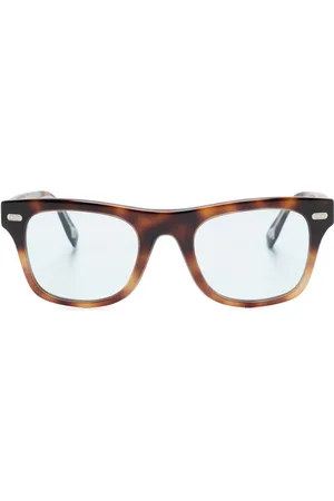 Brunello Cucinelli Lentes de sol con armazón wayfarer