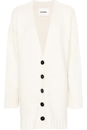 Jil Sander Cárdigan de cachemira con cuello en V