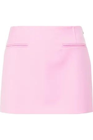 Patrizia Pepe Falda midi con detalle plisado