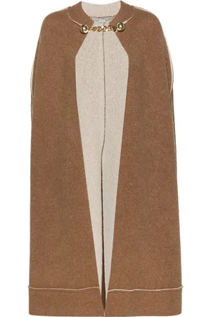Stella McCartney Capa tejida con link de cadena