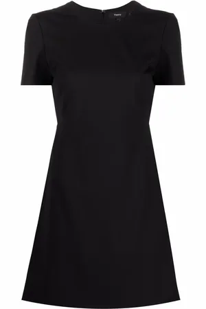 THEORY Vestido estilo playera manga corta
