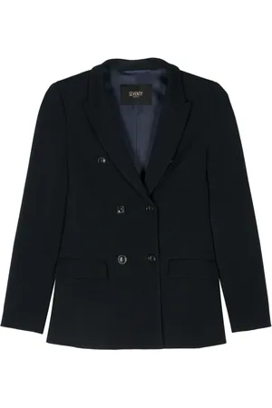 SEVENTY BY SERGIO TEGON Blazer tejido con doble botonadura