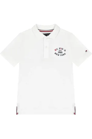 Tommy Hilfiger Playera tipo polo con logo bordado