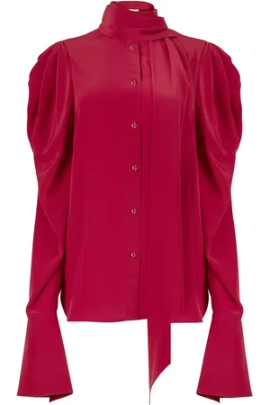 Nina Ricci Camisa con moño en el cuello