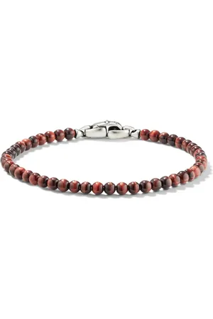 David Yurman Pulsera Spiritual Beads en plata de ley de 4mm