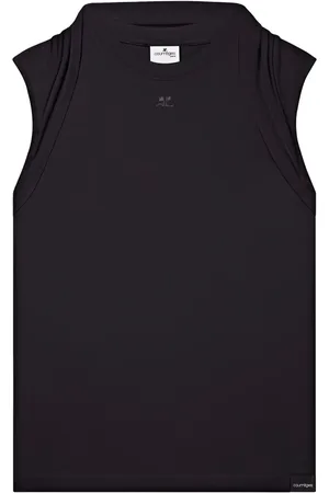 Courrèges Camiseta drapeada