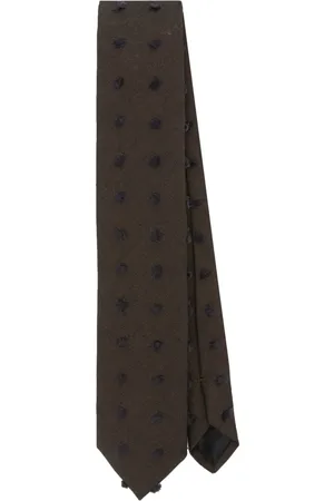 Lanvin Corbata con detalle en 3D