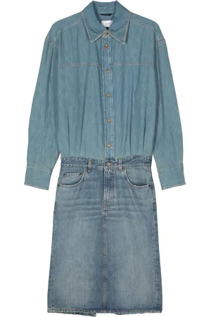 haikure Vestido midi de mezclilla Joelle