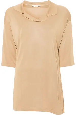 The Row Playera tipo polo de tejido fino Kenna