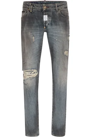 Philipp Plein Jeans slim con tiro medio
