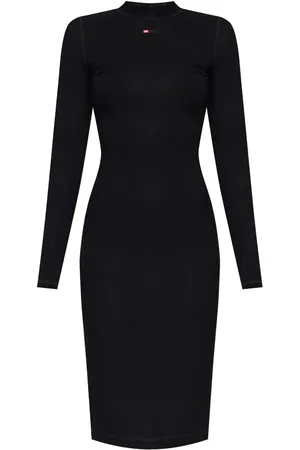 Diesel Vestido midi D-Mokky-Ls-Microdiv