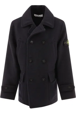 Stone Island Abrigo con parche del logo