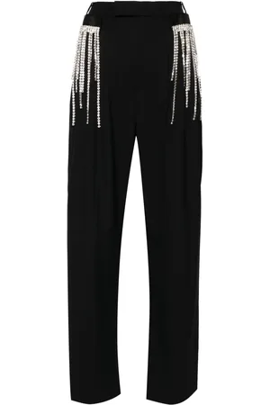 Frenken Pantalones rectos con flecos