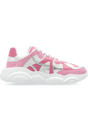 Moschino Tenis con logo en relieve