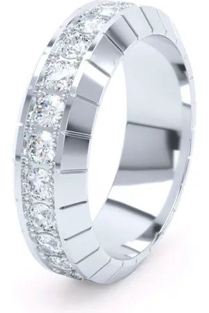 LOEV Anillo estilo infinito en oro de 18kt con diamantes