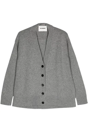 Jil Sander Cárdigan de cachemira con cuello en V