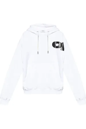 OFF-WHITE Hoodie con logo estampado