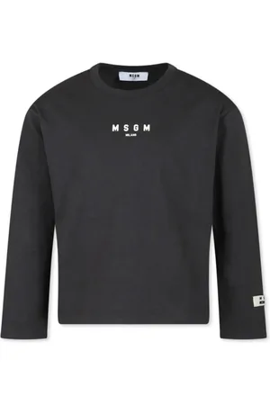 Msgm Playera con logo estampado