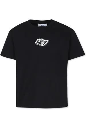 Msgm Playera con logo estampado